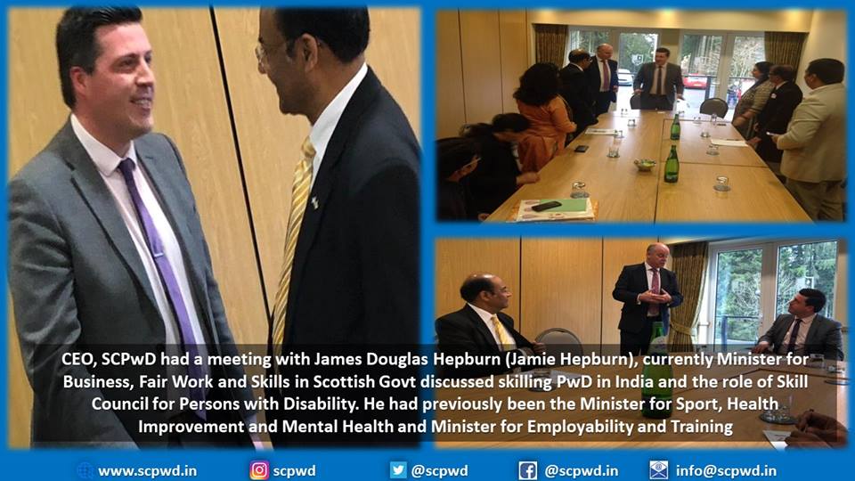 Meeting with Mr. James Douglas Hepburn (Jamie Hepburn) - March'19